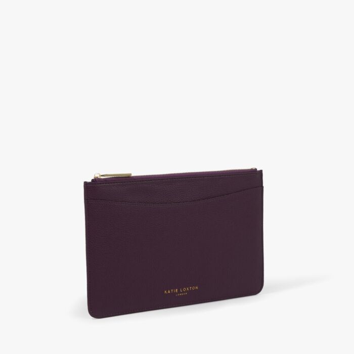Katie Loxton Cara Pouch - Plum